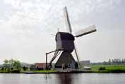 V�trn� ml�n. Kinderdijk. Nizozemsko.