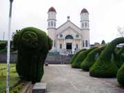 M�sto Zarcero. Kostarika.