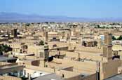 Pohled na m�sto Yazd. �r�n.