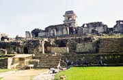 Pal�c, Palenque. Mexiko.
