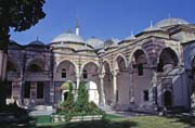 Pal�c Topkapi, s�dlo v�ech Ottomansk�ch sult�n�. Postaven Mehmedem II po bytv� o Constantinapol v roce 1453. Istanbul. Turecko.