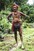 Mentawajsk� mu�. Ostrov siberut. Indon�sie.