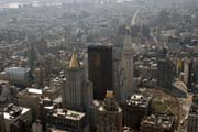 Pohled z Empire State Building, Manhattan, New York. Spojen� st�ty americk�.