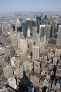 Pohled z Empire State Building, Manhattan, New York. Spojen� st�ty americk�.