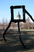 Sculpture Garden, Minneapolis, Minnesota. Spojen� st�ty americk�.