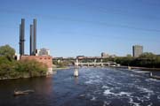 Minneapolis downtown, Minnesota. Spojen� st�ty americk�.