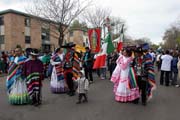 May Day pr�vod a oslava, Minneapolis, Minnesota. Spojen� st�ty americk�.