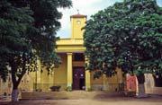 Kostel St. Charles na ostrov� Gor�e (�le de Gor�e), okol� Dakaru. Senegal.