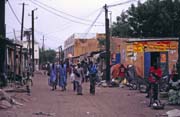Ulice ve m�st� Bakel. Senegal.