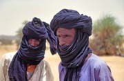 Tuaregov� - lid� z pou�t�. Pou�� Sahara. Mali.