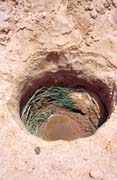 Jednoduch� studna. Pou�� Sahara. Mali.