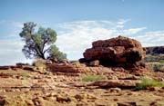 Oblast naz�van� Kings Canyon (Watarrka National Park). Austr�lie.