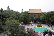 Buddhistick� monaterie Po Lin - m�sto, kde stoj� Tian Tan Buddha. Hong Kong.