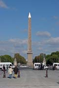 Egyptsk� Obelisk na Place de la Concorde, Pa��. Francie.