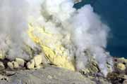 Sopka Kawah Ijen. J�va,  Indon�sie.