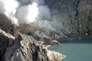 Sopka Kawah Ijen. J�va,  Indon�sie.