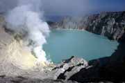 Sopka Kawah Ijen. J�va,  Indon�sie.