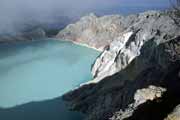 Sopka Kawah Ijen. J�va,  Indon�sie.