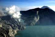 Sopka Kawah Ijen. J�va,  Indon�sie.