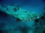 Pot�p�n� u ostrova Biak, lokalita Catalina wreck. Papua,  Indon�sie.