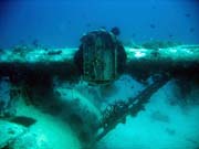 Pot�p�n� u ostrova Biak, lokalita Catalina wreck. Papua,  Indon�sie.