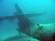 Pot�p�n� u ostrova Biak, lokalita Catalina wreck. Papua,  Indon�sie.