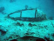 Pot�p�n� u ostrova Biak, lokalita Catalina wreck. Papua,  Indon�sie.