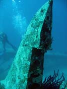 Pot�p�n� u ostrova Biak, lokalita Catalina wreck. Papua,  Indon�sie.