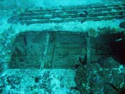 Pot�p�n� u ostrova Biak, lokalita Catalina wreck. Papua,  Indon�sie.