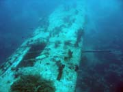 Pot�p�n� u ostrova Biak, lokalita Catalina wreck. Papua,  Indon�sie.