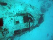 Pot�p�n� u ostrova Biak, lokalita Catalina wreck. Papua,  Indon�sie.
