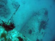 Pot�p�n� u ostrova Biak, lokalita Catalina wreck. Papua,  Indon�sie.