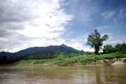 �eka Mekong v severn�m Laosu. Laos.