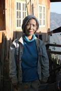 �ena z etnika Dai Chin, vesnice Mindat, provincie Chin. Myanmar (Barma).