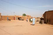 Ulice v pou�tn�m m�st� Agadez. Niger.