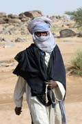 Typick� Tuareg. Pou�� Sahara. Niger.