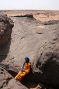 Historick� kresby �iraf na Saha�e v oblasti Dabous. Niger.