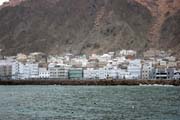 Pohled na m�sto Al-Mukalla. Jemen.