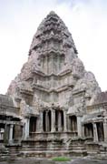 Pohled na chr�m Angkor Wat. Oblast chr�m� Angkor Wat. Kambod�a.