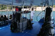 Pot�p�n� na ostrovech Similan, West Coast Divers liveaboard. Thajsko.