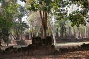 Archeologick� park Kamphaeng Phet. Thajsko.