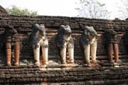 Archeologick� park Kamphaeng Phet. Thajsko.