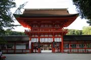 Chr�m Shimogamo-jinja (Kamomioya-jinja), Kj�to. Japonsko.