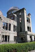 A-bomb Dome ve m�st� Hiro�ima. Japonsko.