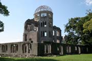 A-bomb Dome ve m�st� Hiro�ima. Japonsko.