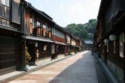 Higashi Geisha District (Higashi Chaya-Gai) v m�ste�ku Kanazawa. Japonsko.