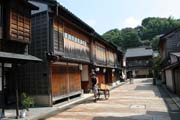 Higashi Geisha District (Higashi Chaya-Gai) v m�ste�ku Kanazawa. Japonsko.