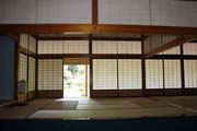 Tradi�n� japonsk� �ajovna. Zahrada Kenroku-en, Kanazawa. Japonsko.