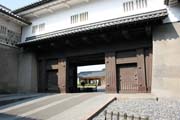 Hrad ve m�st� Kanazawa. Japonsko.