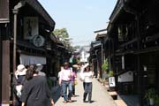 Tradi�n� domy ve �tvrti Sanmachi-suji, Takayama. Japonsko.